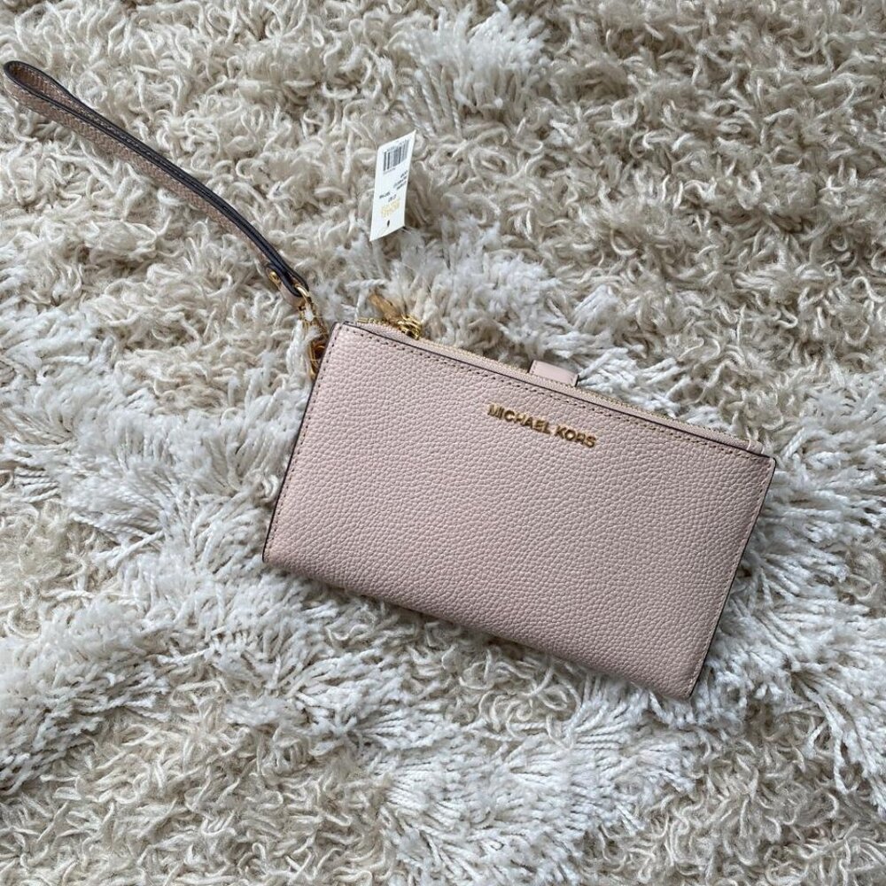 MK - Pink/Nude Wristlet Wallet